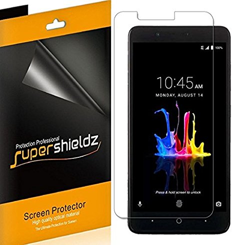 [6-Pack] Supershieldz for ZTE "Blade Z Max" Screen Protector, High Definition Clear Shield   Lifetime Replacements Warranty