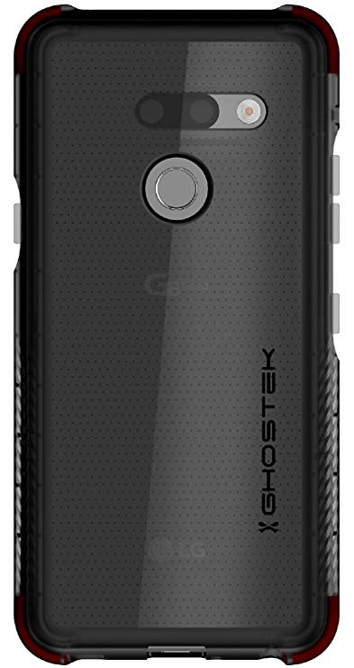 Ghostek Covert Hybrid Slim Clear Military Grade Case Designed for LG G8 ThinQ – Smoke | Scratch Resistant with Anti-Slip Grip
