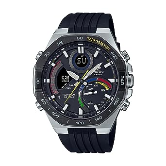 Casio Analog-Digital Black Dial Men's Watch-ECB-950MP-1ADF