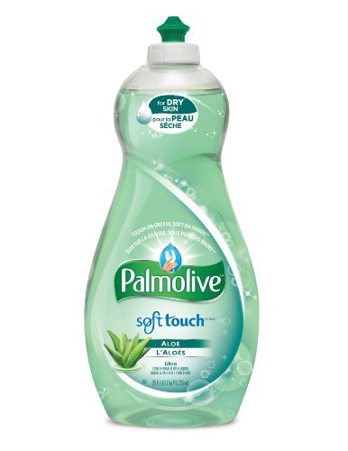 Palmolive Ultra Soft Touch with Aloe Dish Liquid, 25-Ounce (pack of 3)