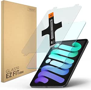 Spigen Tempered Glass Screen Protector Refills [GlasTR EZ FIT Refills] designed for iPad Mini 6th Generation