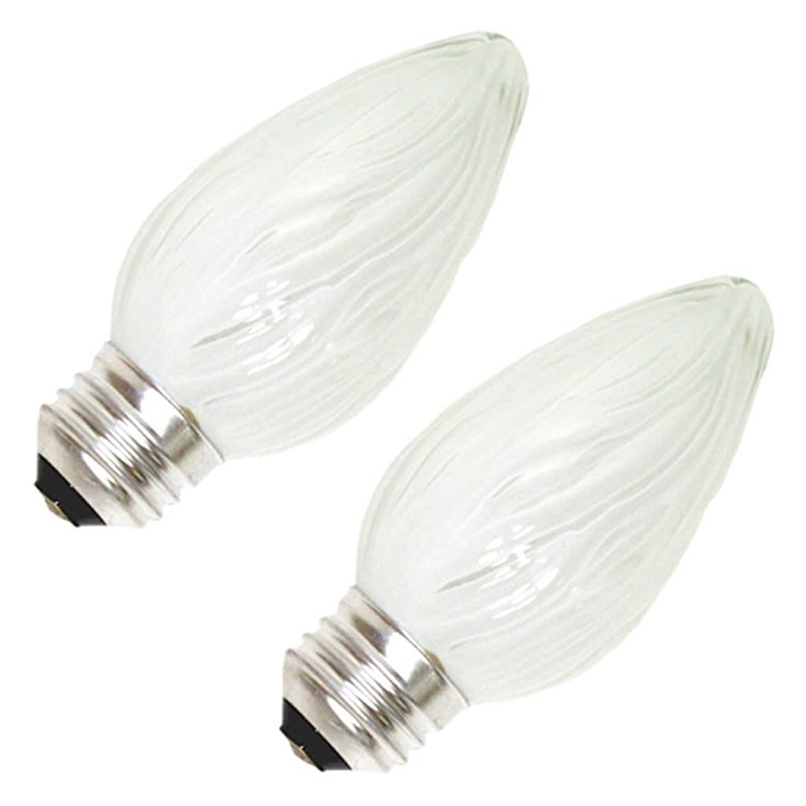 GE 73123 - 40FM/W/CF2-TP4 F15 Decor Flame Tip Light Bulb