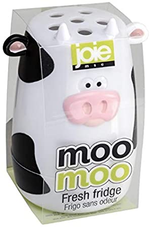 Joie Moo Moo Fresh Fridge Refrigerator & Freezer Baking Soda Holder Odor Absorber