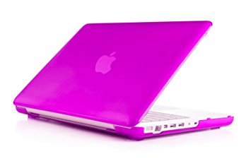 Purple iPearl mCover Hard Shell Cover Case   Free Keyboard Skin for Model A1342 White Unibody 13-inch MacBook (part No. MC207LL/A or MC516LL/A, released after Oct. 20, 2009)