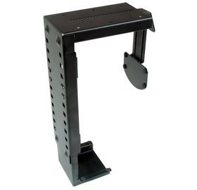 CPU Holder for under desk mount adjustable to fit almost any CPU Computer Tower
