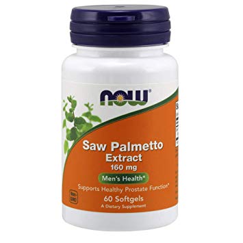 NOW Saw Palmetto Extract 160 mg,60 Softgels