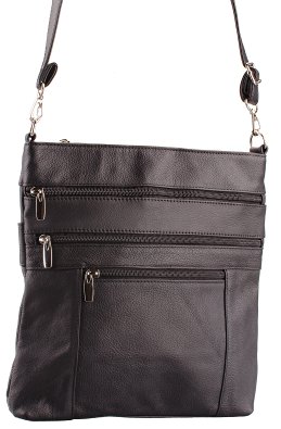 Women's Large Genuine Leather Shoulder Bag, Crossbody Bag, Purse