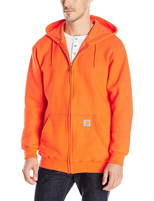 Carhartt Men's Midweight Zip Front Hooded Sweatshirt K122