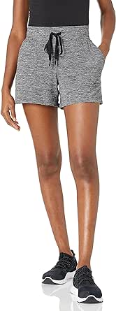 Amazon Essentials Women's Brushed Tech Stretch Short (Available in Plus Size)