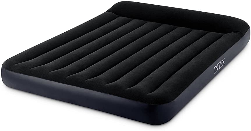 Intex Pillow Rest Classic Airbed with Built-in Pillow, Queen