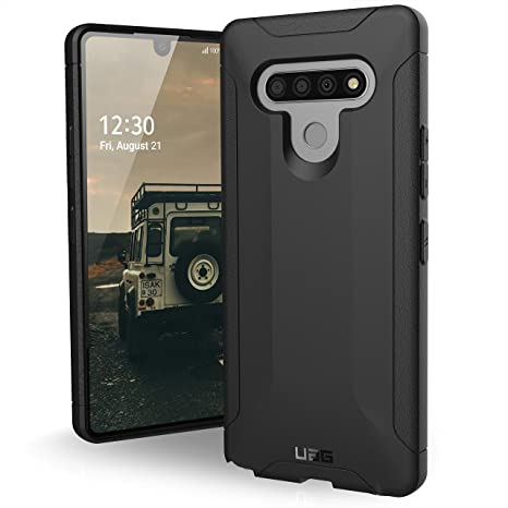 URBAN ARMOR GEAR UAG Designed for LG Stylo 6 Case Scout [Black] Rugged Shockproof Military Drop Tested Protective Cover