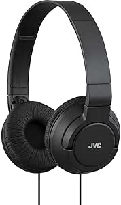 JVC Premium Noise Isolating Lightweight Deep Bass Stereo Headphones