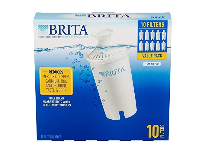 Brita Advanced Pitcher Filter SpecialQuantity Pack (10 Pack Total) (Packaging May Vary)