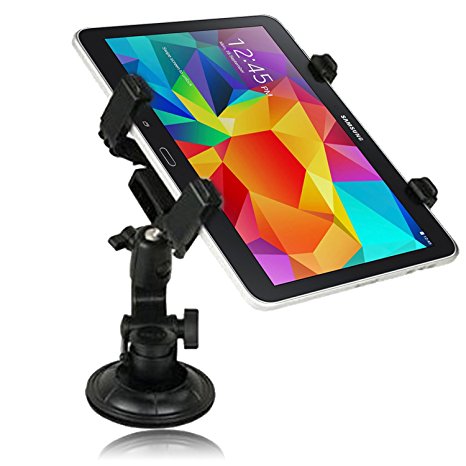 EnGive Adjustable Dashboard Car Mount Holder for Apple iPad Air 2/iPad Mini 4/Samung Galaxy Tab S2 9.7 8.0/Google Nexus 9