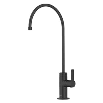 KRAUS Oletto Single Handle Drinking Water Filter Faucet for or Water Filtration System in Matte Black, FF-103MB