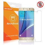 Galaxy Note 5 Screen Protector Archshield - Samsung Galaxy Note 5 Premium Anti-Glare and Anti-Fingerprint Matte Screen Protector 3-Pack - Retail Packaging Lifetime Warranty