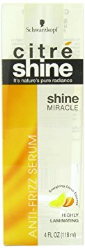 Citre Shine Miracle Anti-frizz Serum, 4-Ounce