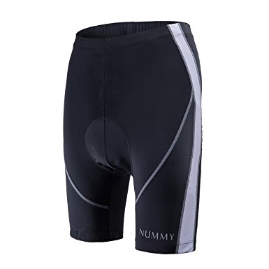 Men’s Cycling Shorts - 3D Padded Underwear Biker Pants- Breathable, Comfortable & Lightweight Bicycle Clothing- Anatomic Cycling Trousers- 3D Technology