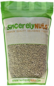 Sincerely Nuts Sunflower Seed Kernels Raw No shell - Two Lb. Bag - Naturally Rich Source of Antioxidants - Mouthwatering, Delicious - Kosher Certified!