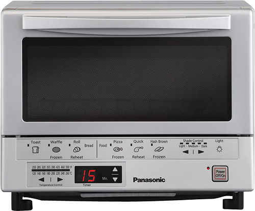 Panasonic - FlashXpress 4-Slice Toaster Oven - Stealth Gray