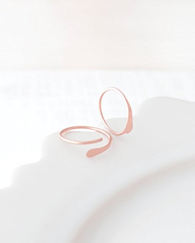 Tiny Hammered Hoops - Rose Gold, Gold and Silver