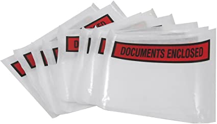 Triplast 225 x 165 mm Printed A5 Document Enclosed Envelope Wallets (Pack of 100)