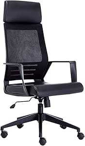 Ergonomic Computer Chair Executive Adjustable Office Chair Swivel Chair with Backrest for Comfortable Work Environment