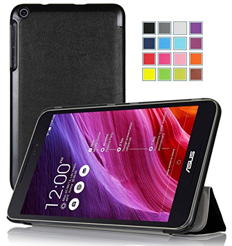 Asus Zenpad 10 2016 case, KuGi ® Asus Zenpad 10 Z300M case - High quality ultra-thin Smart Cover Case for Asus Zenpad 10 Z300M 2016 Tablet (Black)