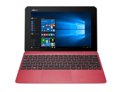 ASUS Transformer Book T100HA-C4-PK 10.1 inch IPS, 64GB Detachable 2-in-1 Touchscreen Laptop/Tablet, Pink
