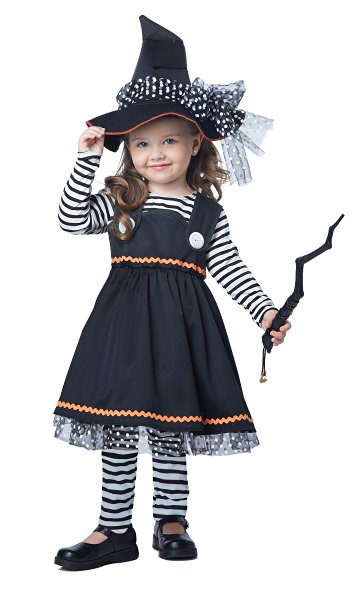 California Costumes Crafty Little Witch Toddler Costume, Size 4-6