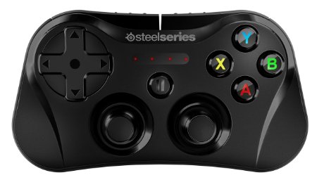 SteelSeries Stratus Wireless Gaming Controller for iPhone iPad and iPod Touch - Black