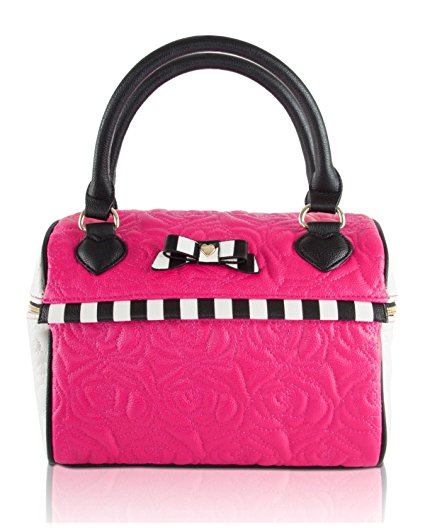 Betsey Johnson Women's Speedy Lunch Tote Fuchsia Handbag