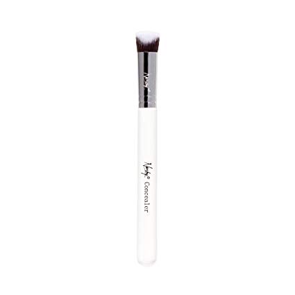 Nanshy Concealer 3d Makeup Brush | Under Eye Precisely Shaped (Pearlescent White)