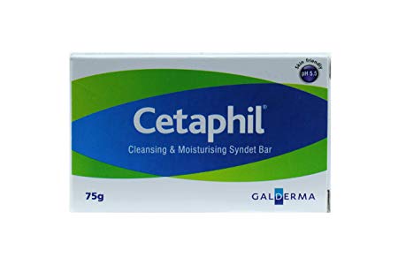 Cetaphil Cleansing and Moisturising Syndet Bar, 75g