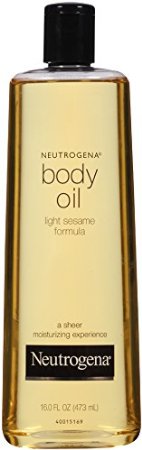 Neutrogena Body Oil, Light Sesame Formula, 16 Ounce