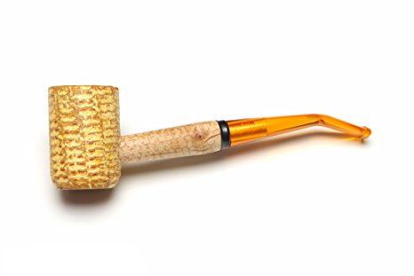 Missouri Meerschaum Legend Corncob Tobacco Pipe Bent