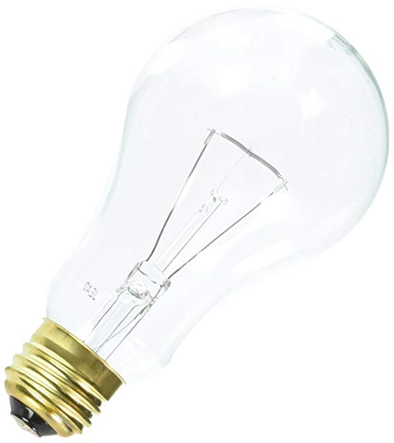 Westinghouse 0397000, 150 Watt, 120 Volt Clear Incand A21 Light Bulb, 1000 Hour 2650 Lumen