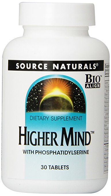 Source Naturals Higher Mind, Smart Nutrients for the Performance of a Lifetime 30 Tablets