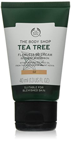 The Body Shop Tea Tree BB Cream, for Medium Skin Tones, Made with Tea Tree Oil, 100% Vegan, 1.3 oz.