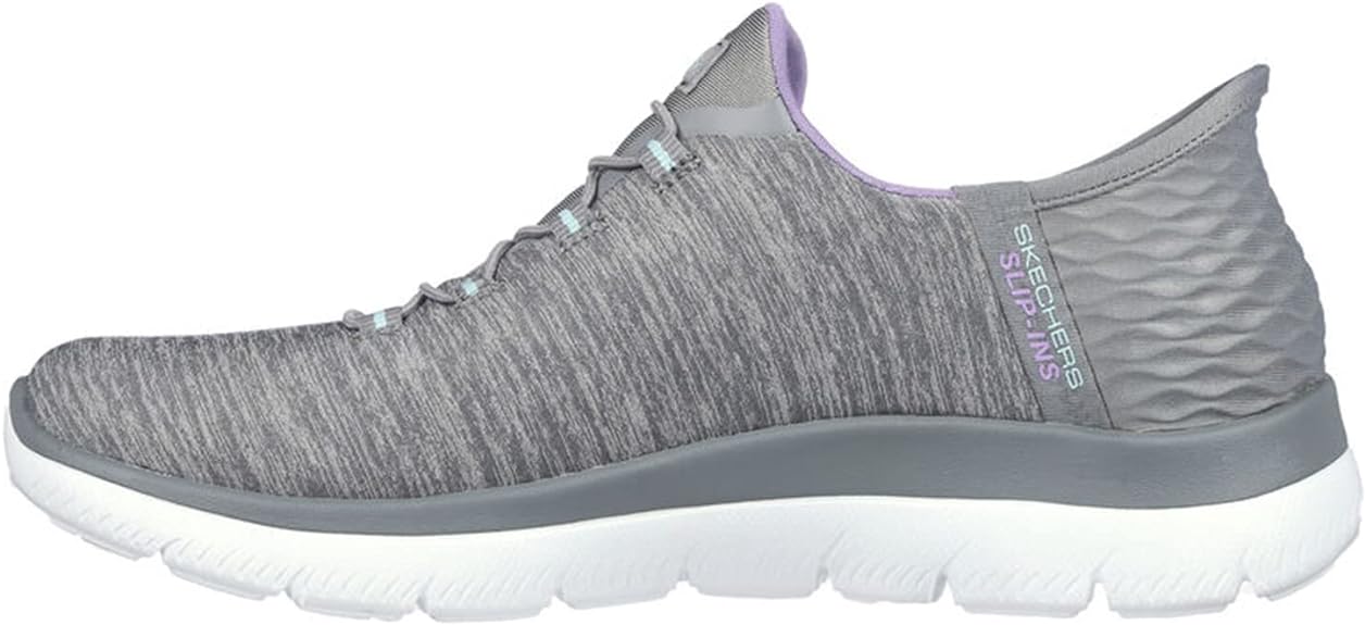 Skechers Women's Hands Free Slip Ins Summits Dazzling Haze Sneaker