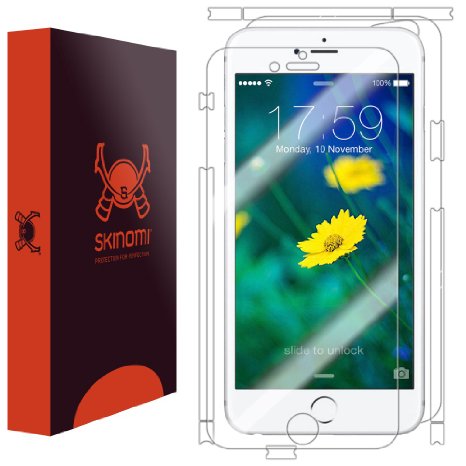 iPhone 6S Plus 5.5" Screen Protector   Full Body (Apple iPhone 6 Plus 5.5"), Skinomi® TechSkin Front & Back Skin   Screen Protector for iPhone 6S Plus 5.5" Clear HD Film - w/ Lifetime Warranty