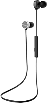 Philips UN102 Upbeat in-Ear Wireless Bluetooth with Microphone, Around The Neck, in-Ear Bluetooth, Magnetic Earbuds, 7hr Playtime, (TAUN102) Black