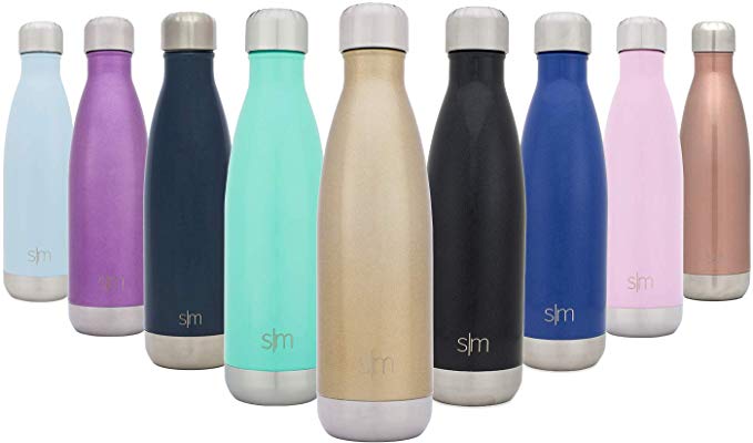 Simple Modern Vacuum Insulated Double-Walled Wave Water Bottle