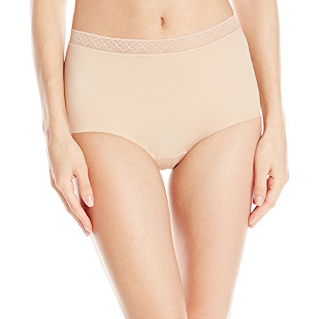 VASSARETTE Women's Invisibly Smooth Brief Panty 13383