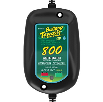 Battery Tender 800 is a SuperSmart Battery Charger® that will Constantly Monitor, Charge, and Maintain your Battery. It's Encapsulated and Protected from Moisture by an Electrical Insulation