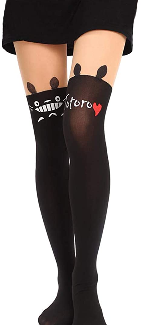 ToBe-U Cat Stockings Pantyhose Women Girls Animal Patterned Hosiery Leggings