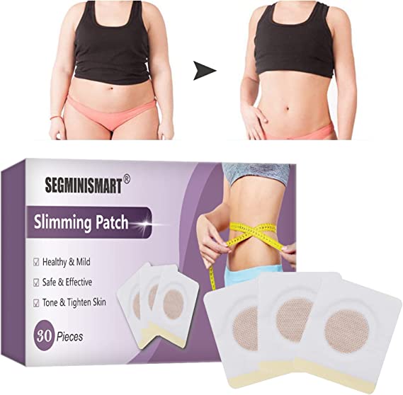 Weight Loss Patches,Slimming Patch,Slim Patch,Weight Loss Sticker,Belly Fat Burner,Tighten Slimming Patches,Patches for Weight Loss,Fit Slim Fat Burning Sticker for Loose Belly Arms and Thigh,30 Pcs