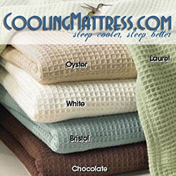 NASA Temperature Regulating Cotton Blanket Oyster King - WHITE SALE