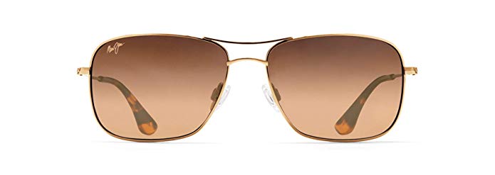 Maui Jim Sunglasses | Wiki Wiki 246 | Aviator Frame, with Patented PolarizedPlus2 Lens Technology