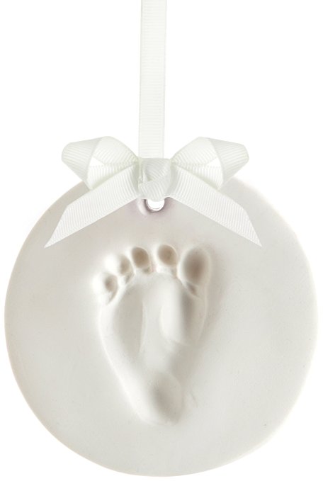 Pearhead Babyprints Handprint or Footprint Keepsake Ornament, Year-Round